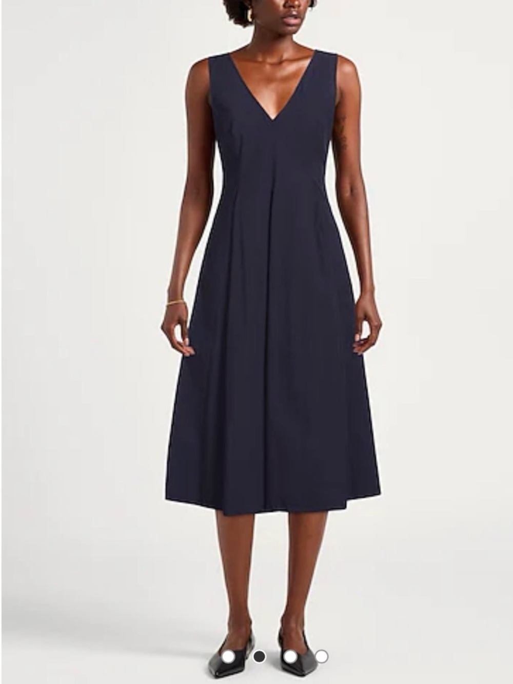 OTTOD’AME V-neck Cotton Summer Dress